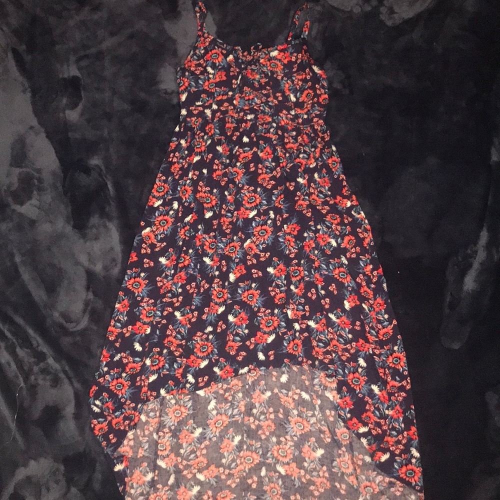 Torrid High Love Floral Dress Lace up Corset Style